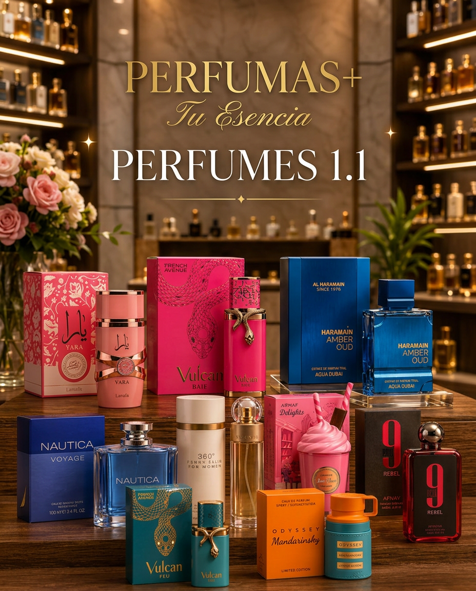 Colección Perfumes 1.1 de Perfumas+ Tu Esencia